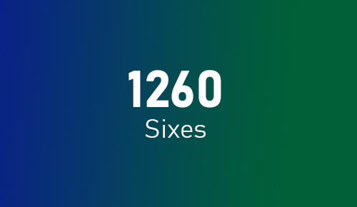 1260 sixes