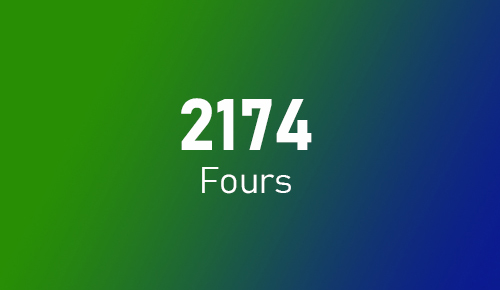 2174 fours