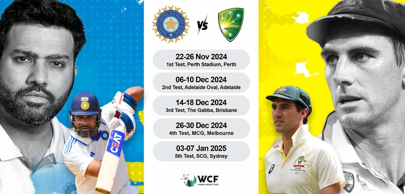 india vs australia series